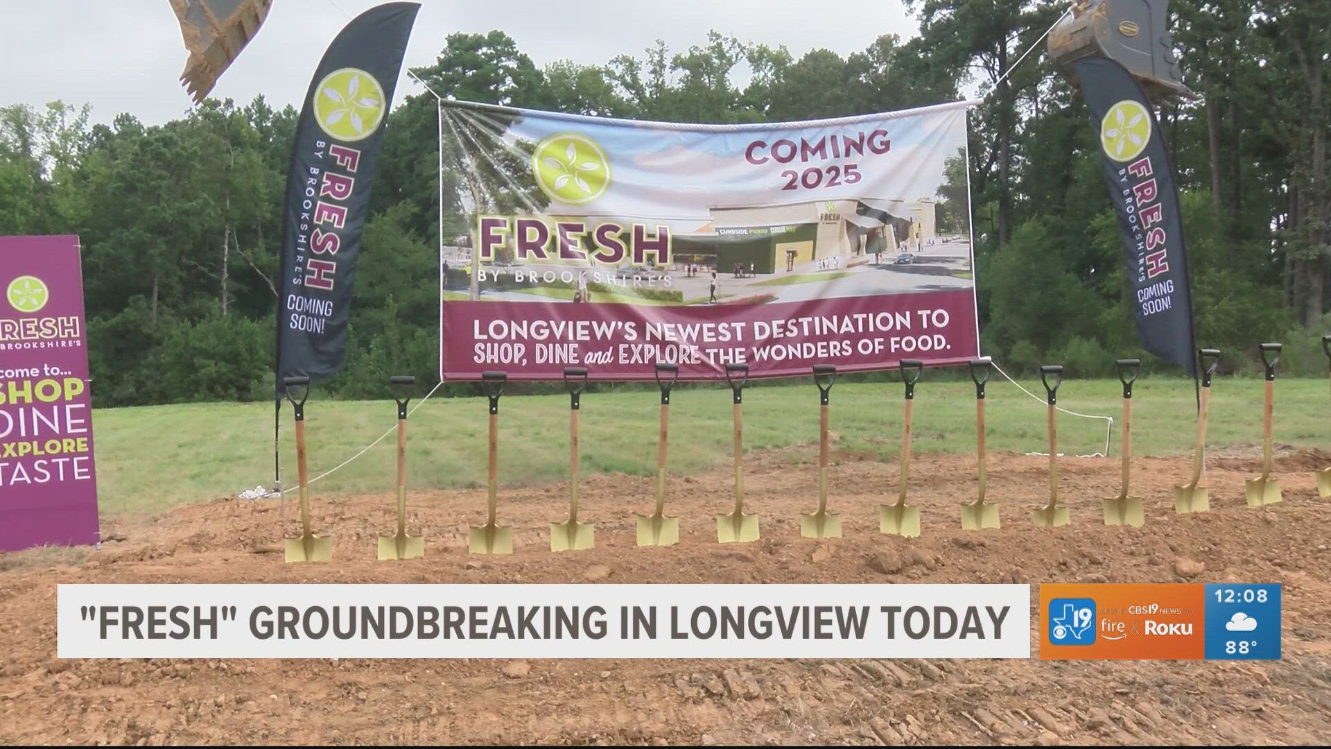 Brookshire Grocery Co. breaks ground on new Fresh location in Longview