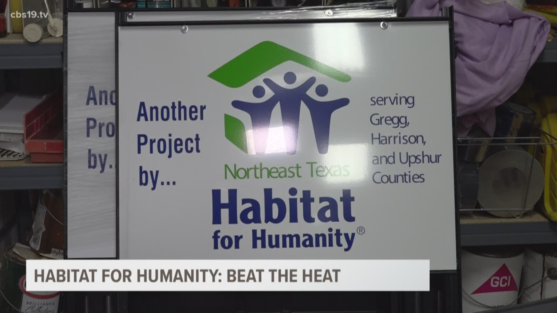 Habitat for humanity beat the heat: donations needed.