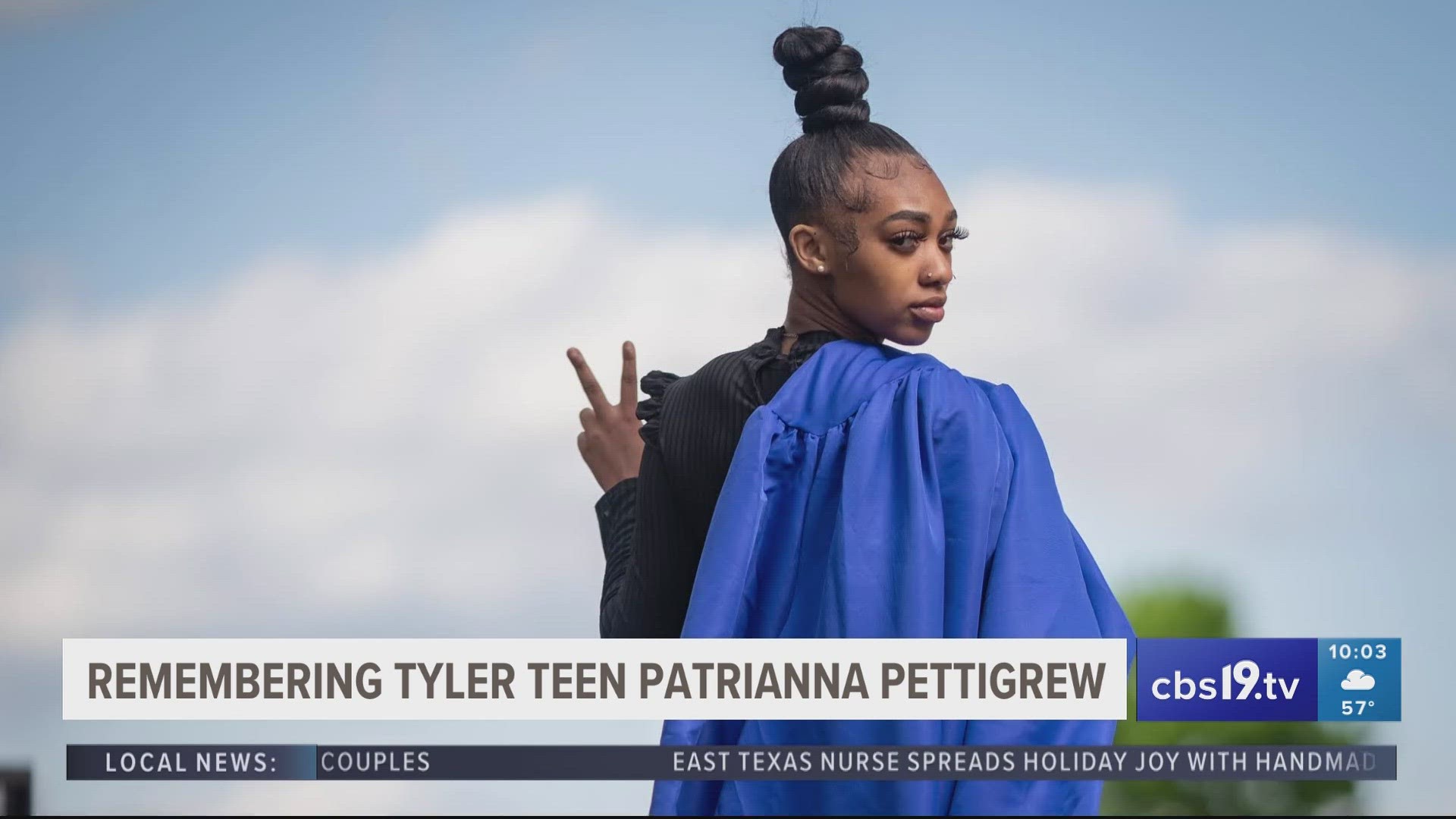 LaRhonda Cuba said she takes her only child's death one day at a time. She gives a deeper insight on Tyler High School athlete Patrianna Pettigrew's life.