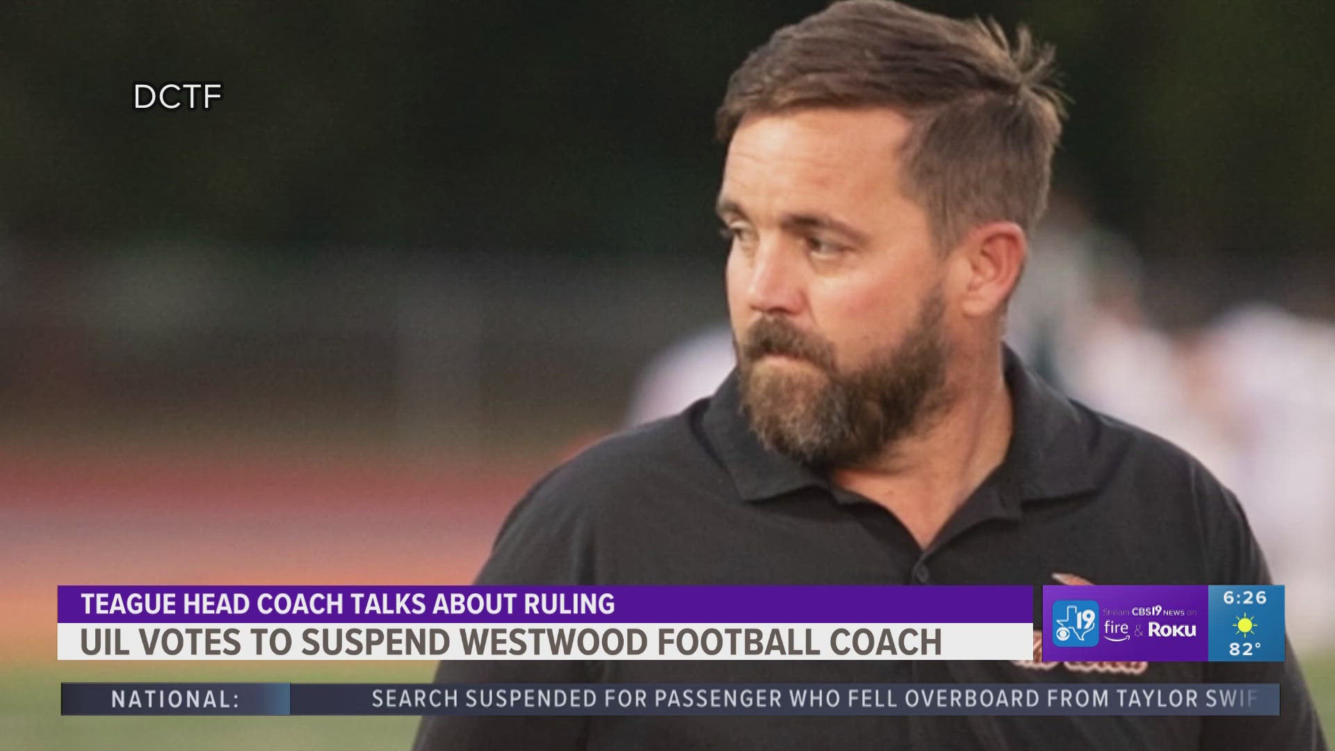 Teague head coach speaks on suspension of Westwood football coach