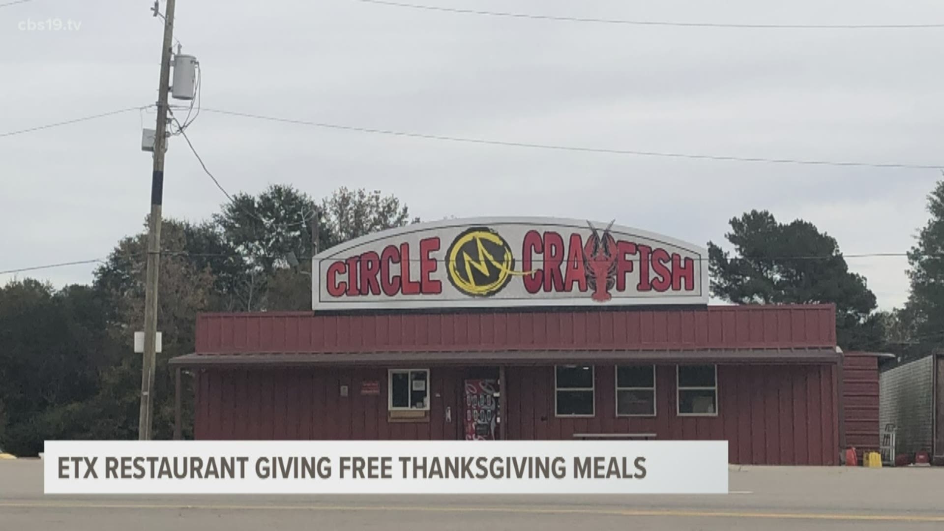 Circle M Crawfish hosting free Thanksgiving dinner