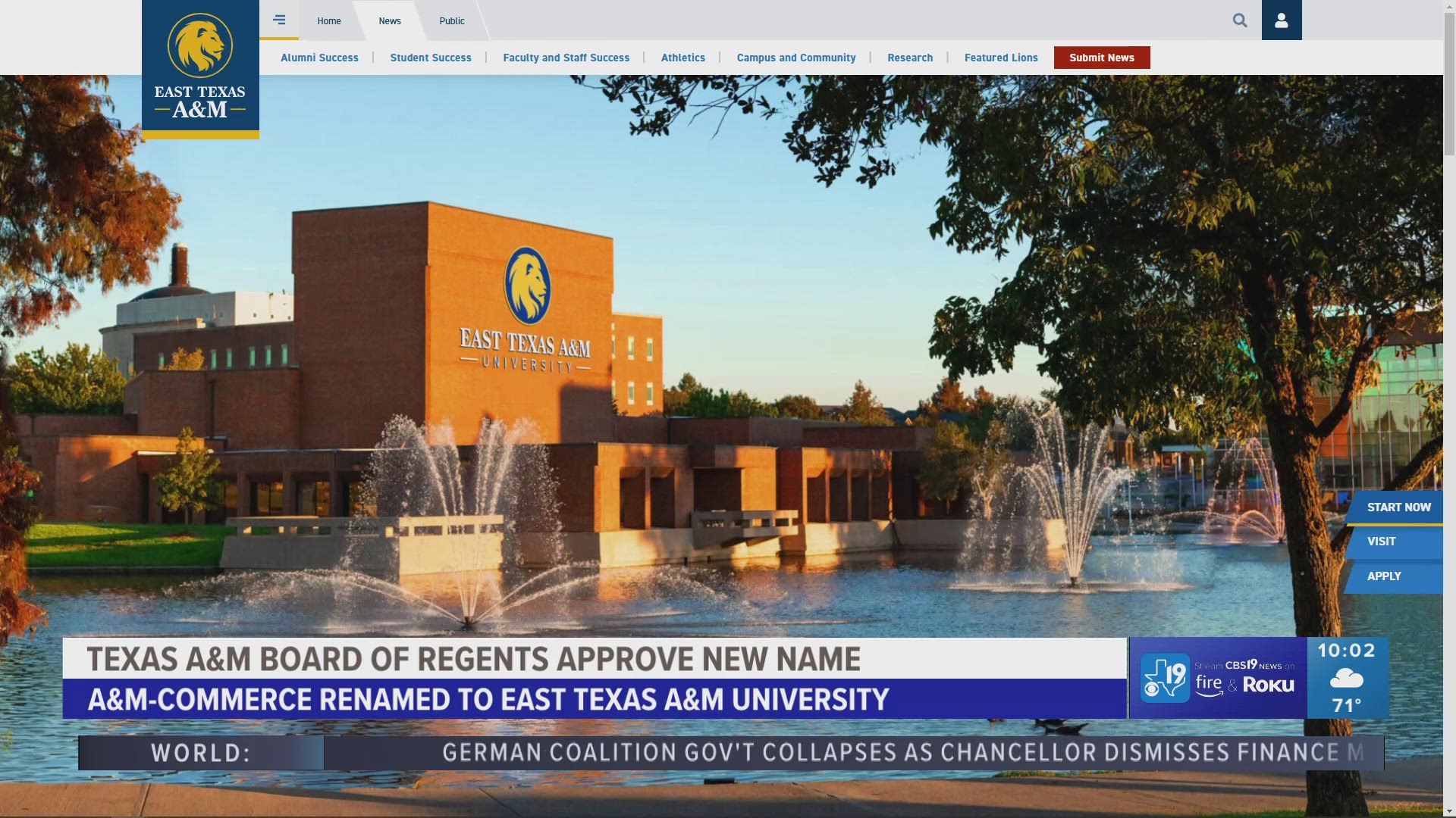 The Texas A&M University System Board of Regents finalizes historic vote, changing the name of one of its biggest university campuses.