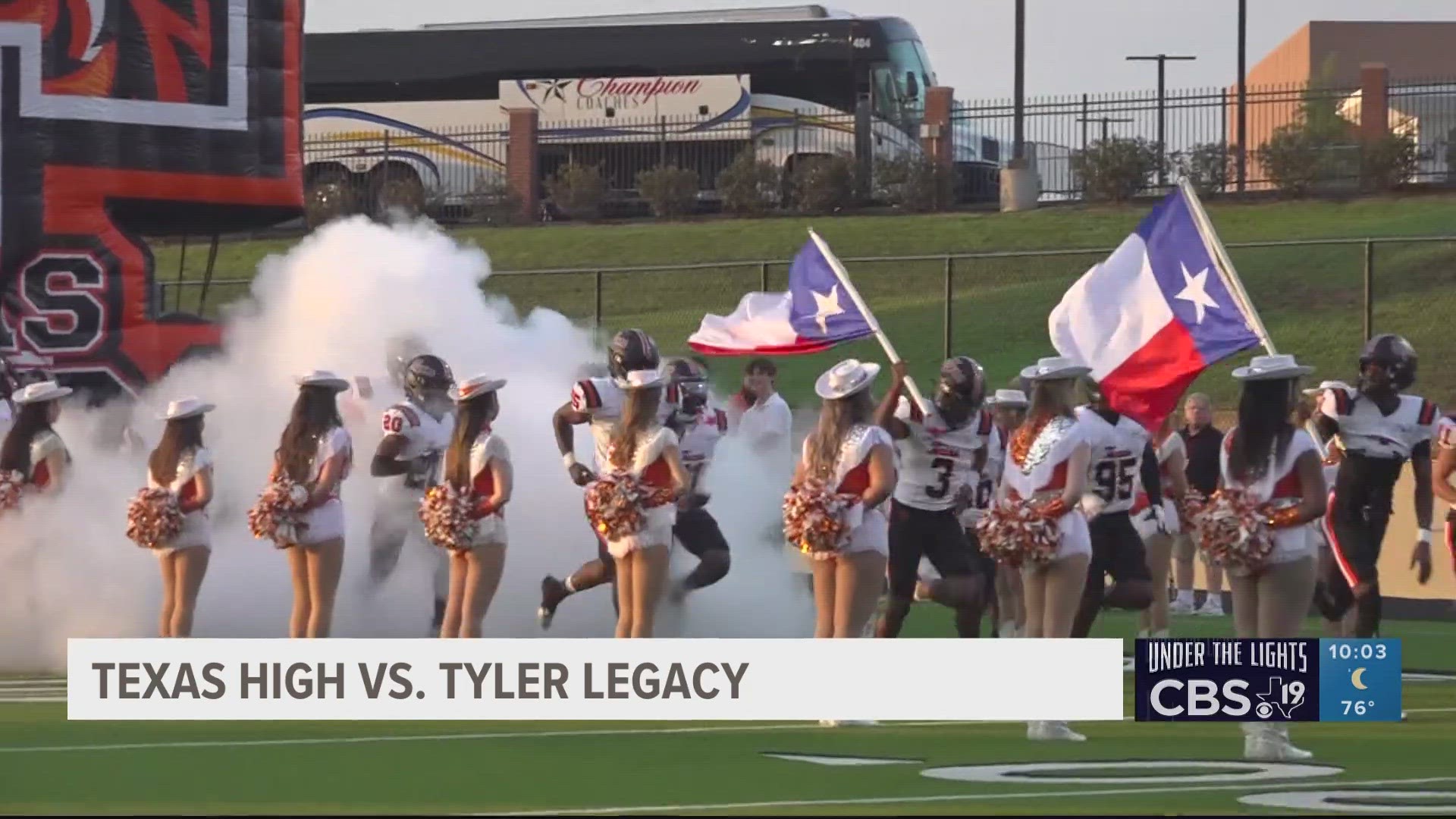 For all the best high school football highlights, check out Under the Lights at 10PM on CBS19!