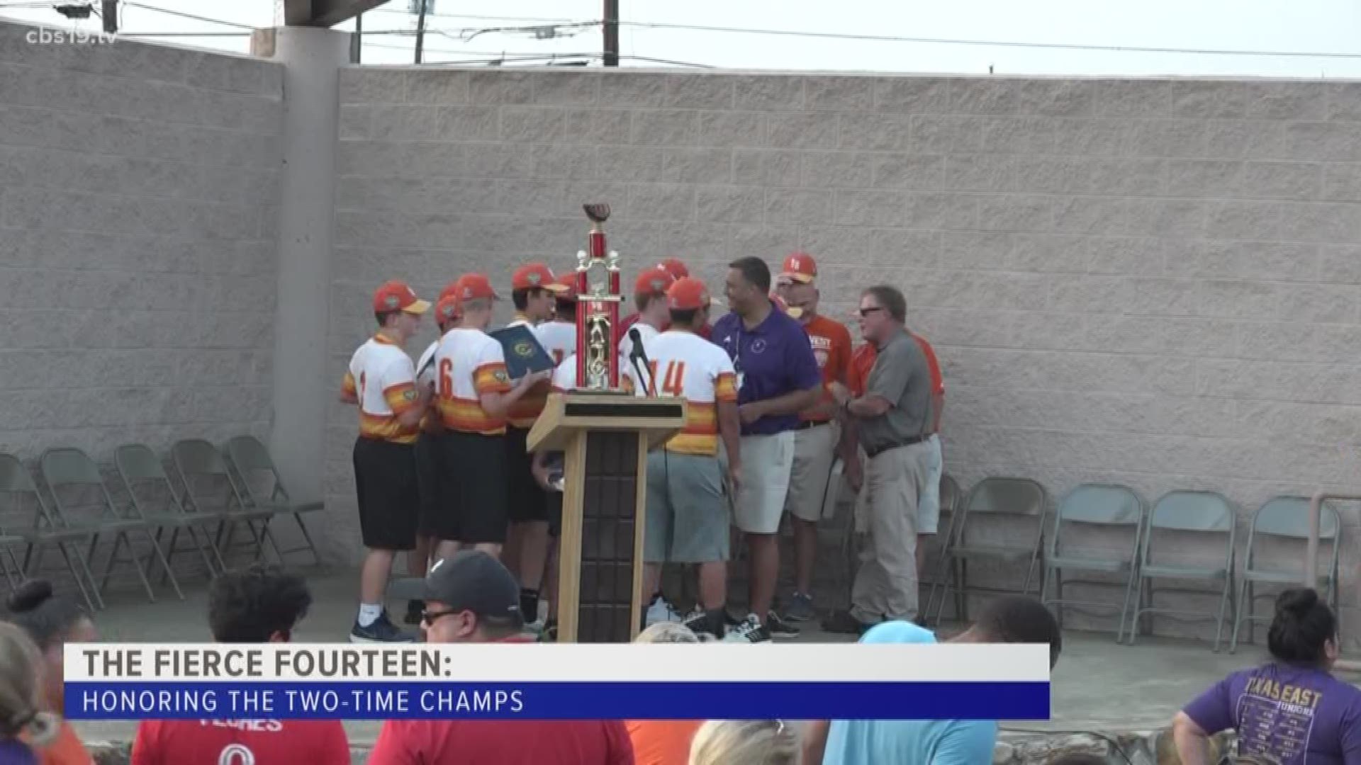 Lufkin's "Fierce 14" honored by city 