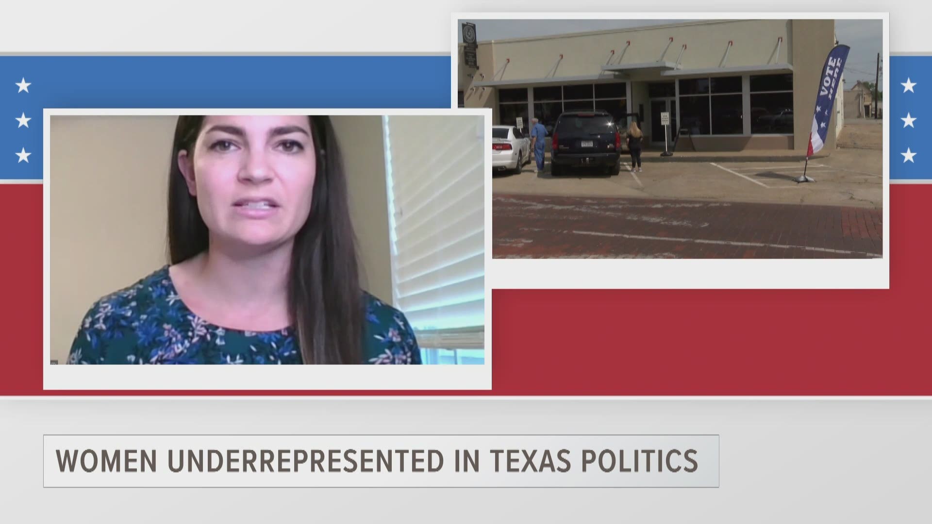 Adrianna Maberry explains how the Lone Star Parity Project uses research to try to increase the number of women at all levels of politics in Texas