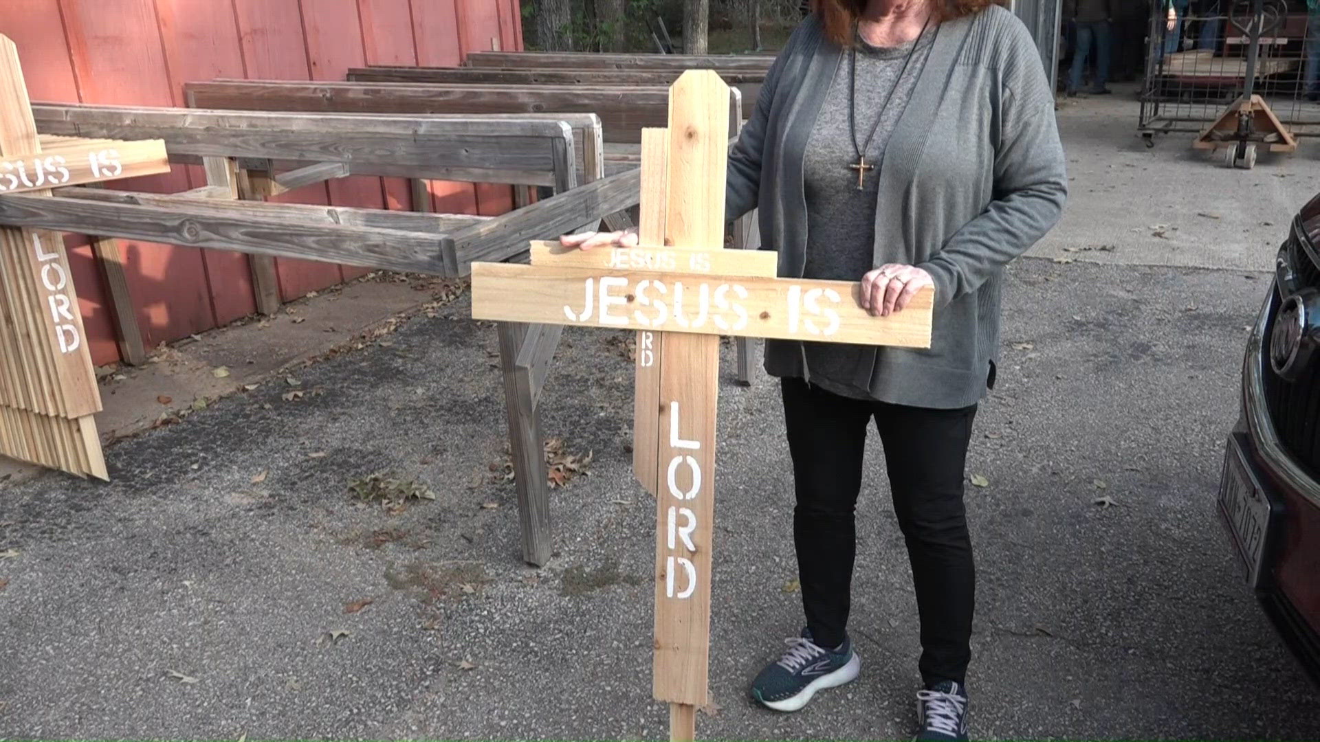East Texas cross ministry brings hope to grieving Canton community ...