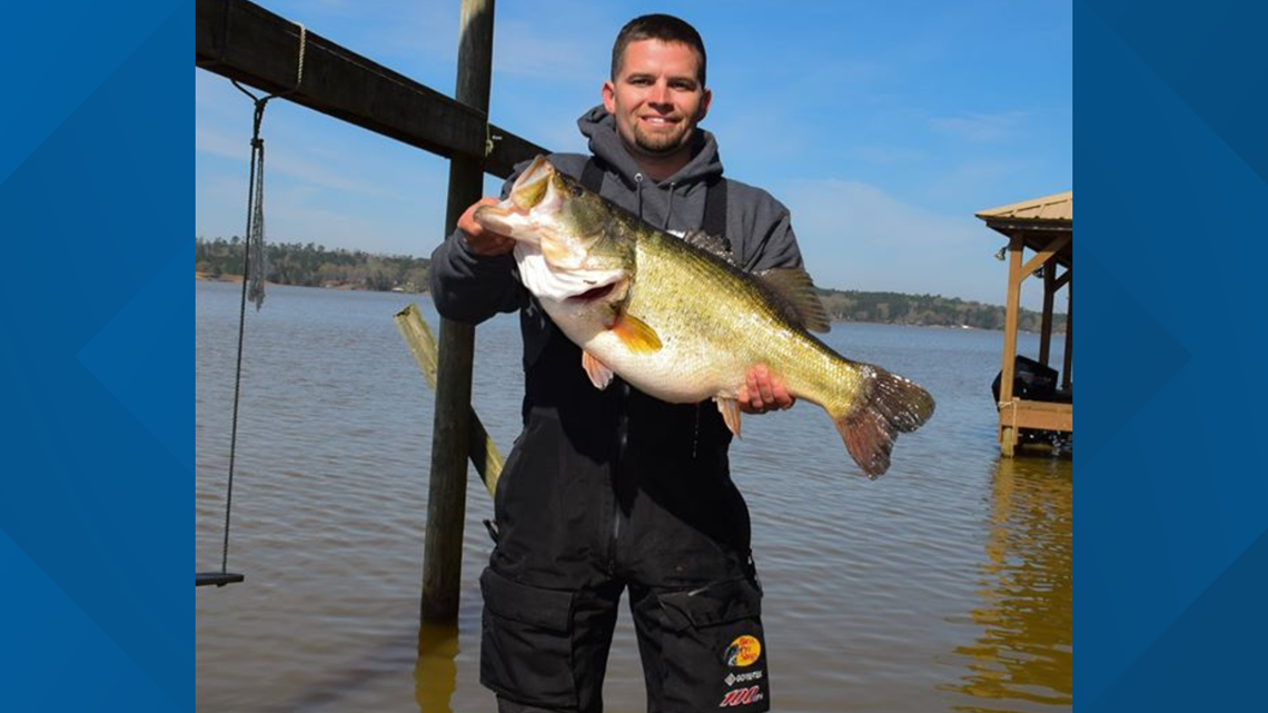Angler reels in monster bass on Lake Nacogdoches; new lake record