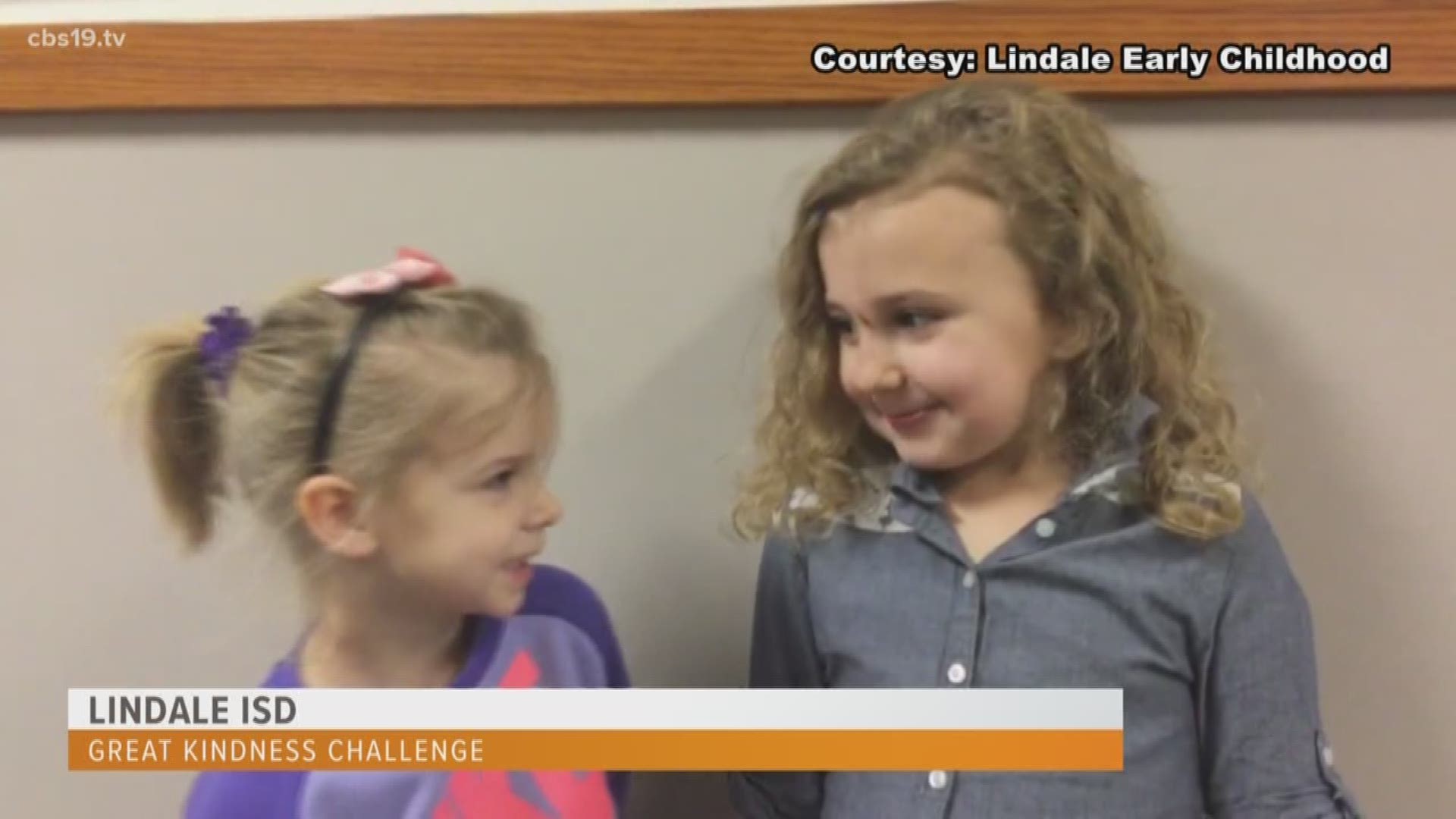 Lindale ISD takes the #39 Great Kindness Challenge #39 cbs19 tv