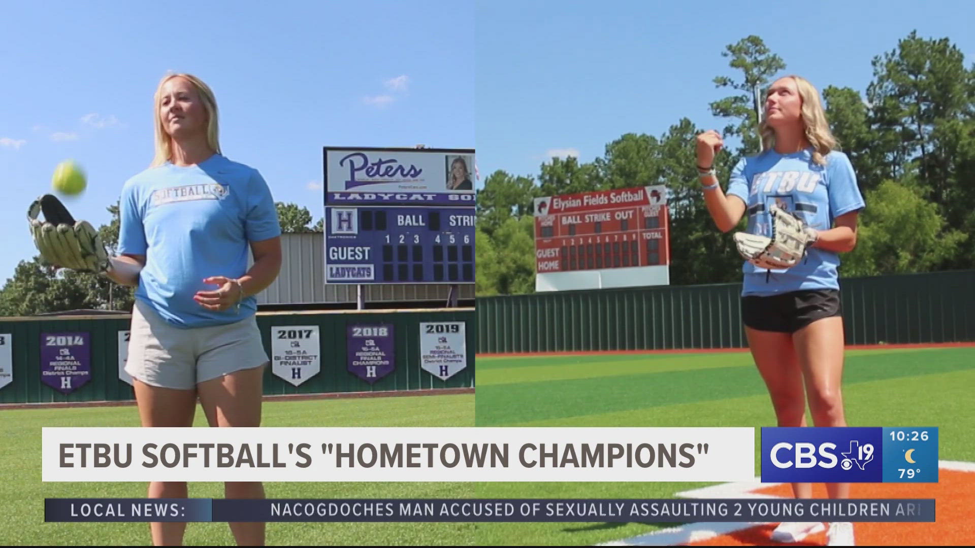 It was a special accomplishment for two local players, who won the title less than 30 minutes from their hometowns.