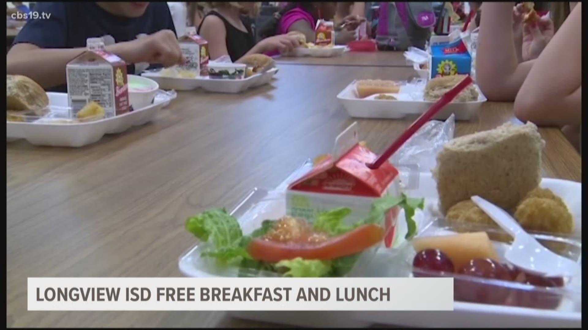 Thanks to a federal grant, Longview ISD elementary students will have full bellies all day long.