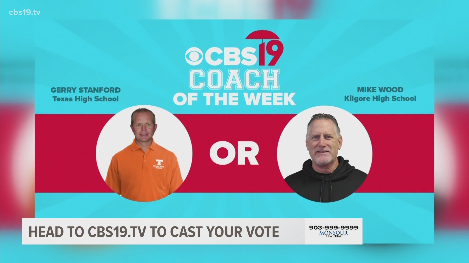 Vote now through Wednesday, Nov. 11, at 11:59 p.m. The winner will be announced Thursday, Nov. 12, on CBS19 News at 6 p.m.!