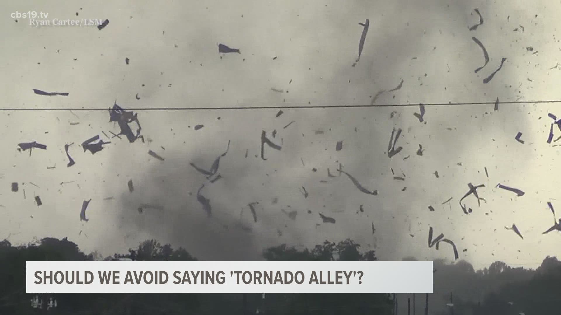 The name used to describe an area across the North American plains paints an outdated and incorrect picture of where tornadoes can actually occur.