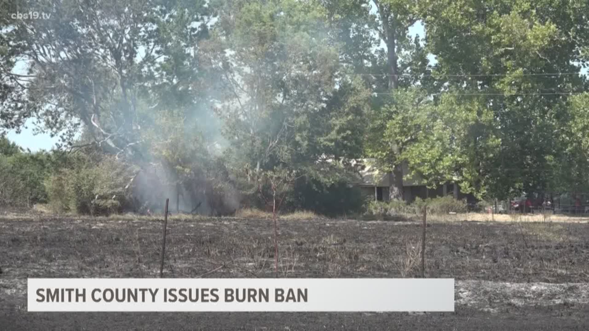 12 East Texas counties are now under a burn ban