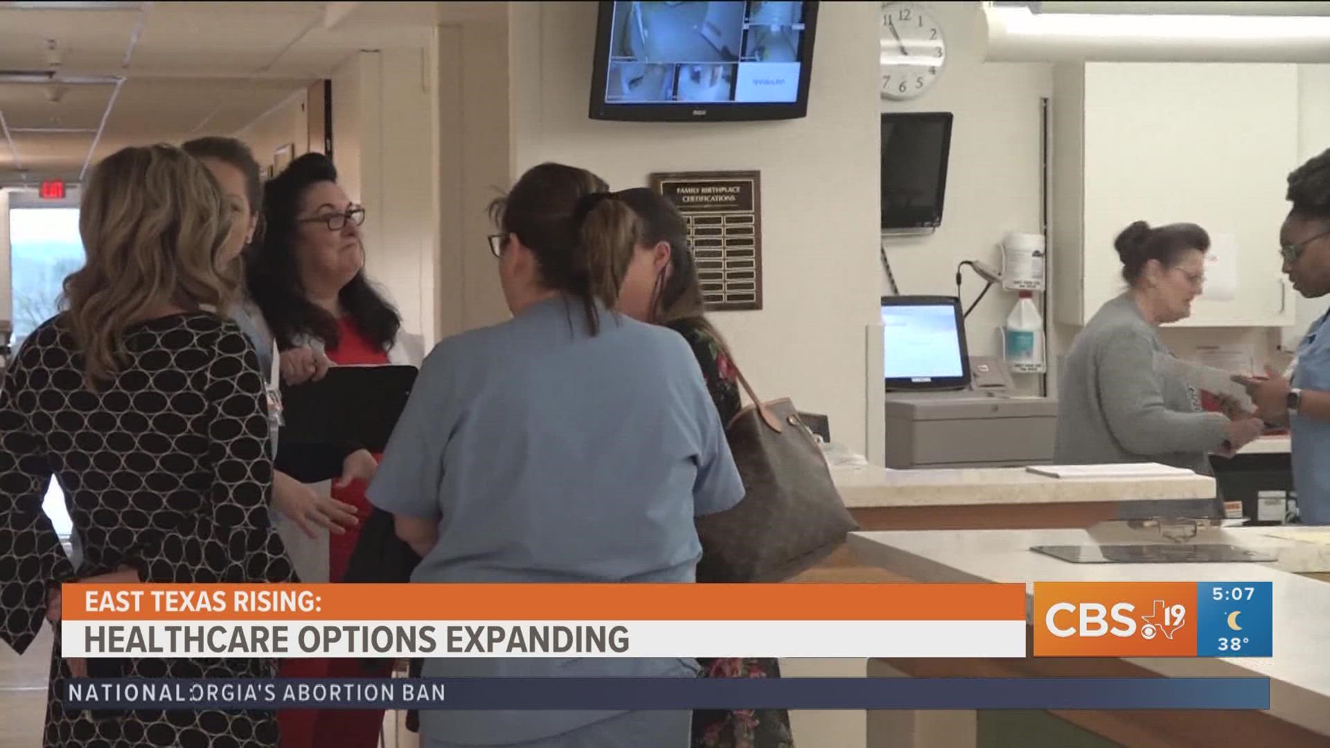 East Texas Rising: Healthcare options expanding