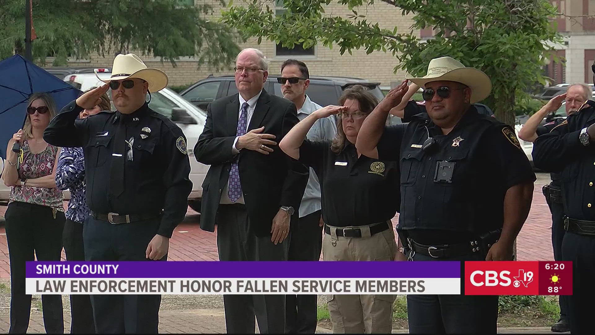 Smith County law enforcement honor fallen service members