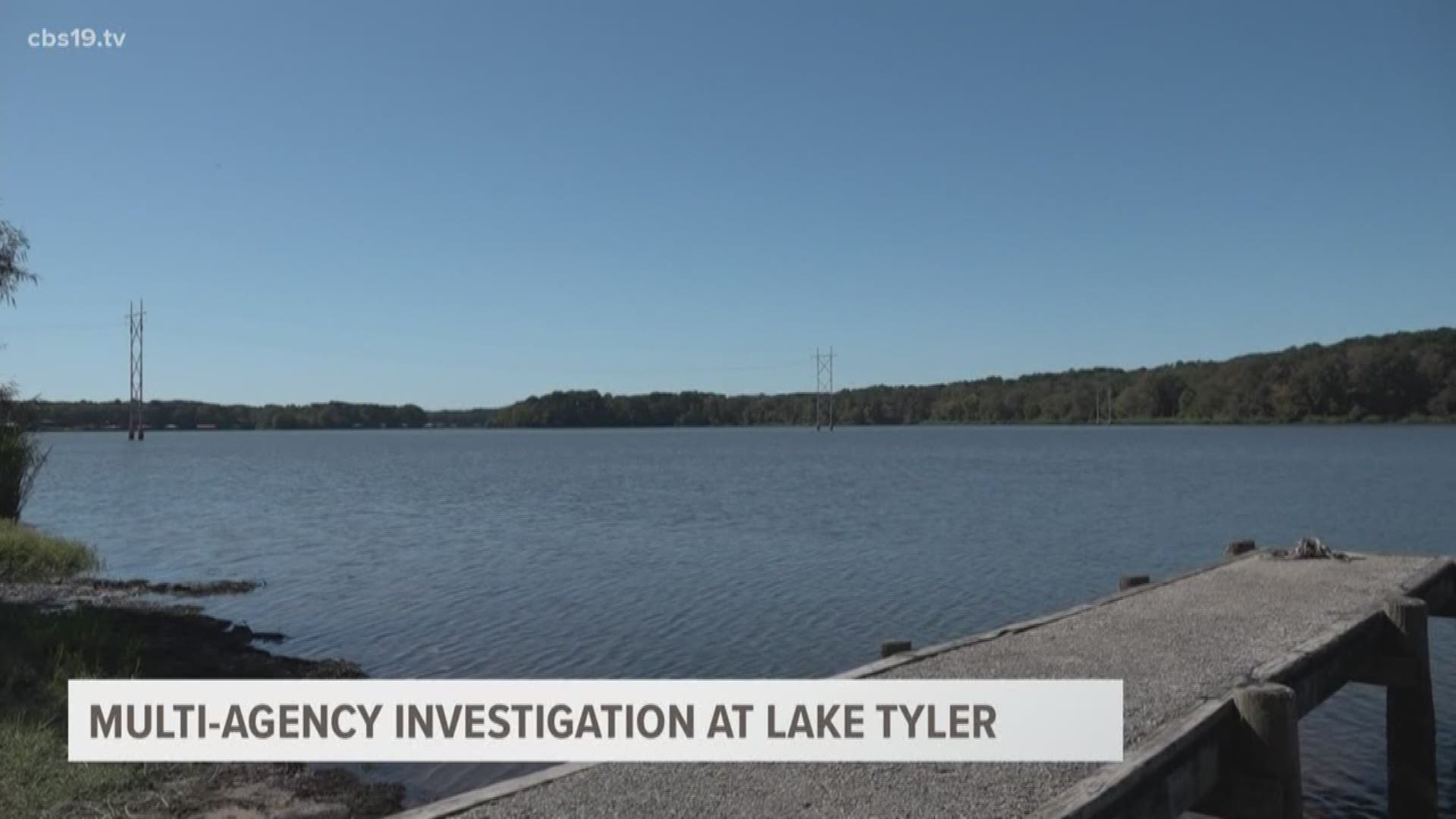 Lake Tyler Multi-agency investigation