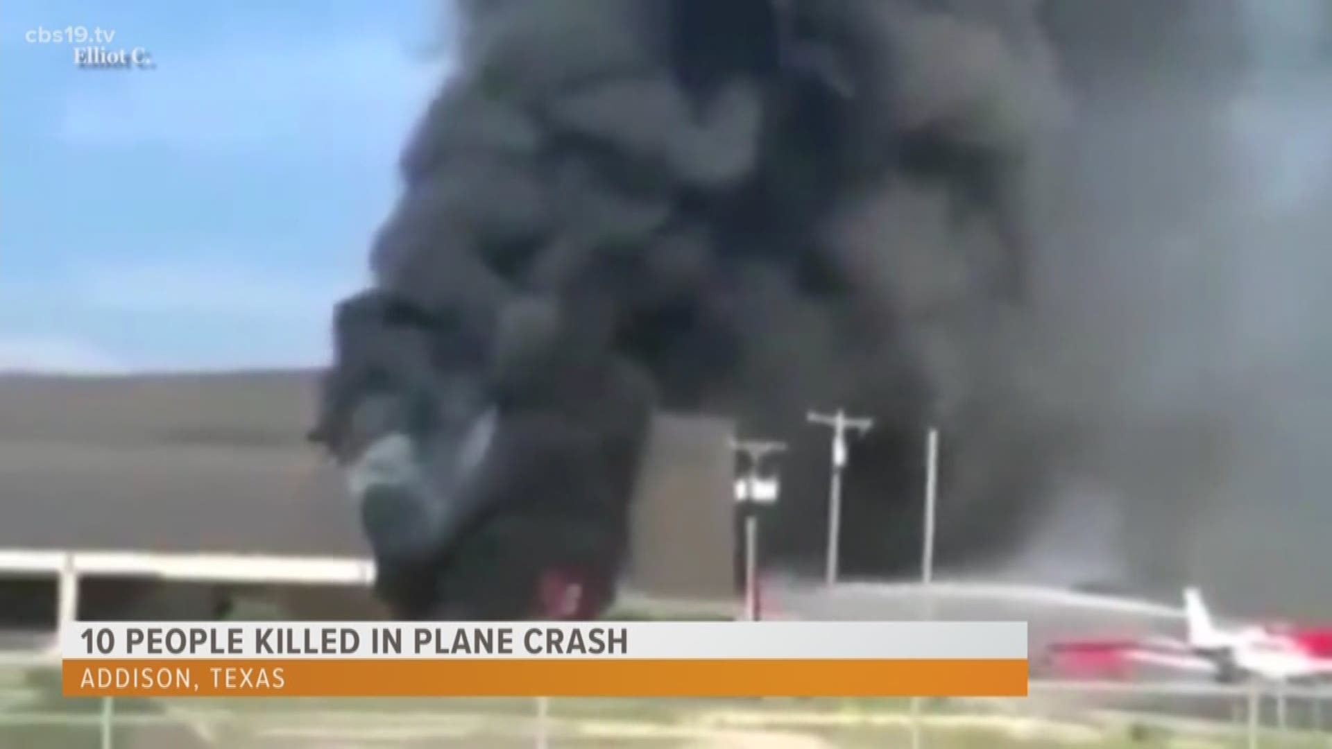 The NTSB is currently investigating what happened after a plane crash left ten people dead on Sunday morning. It happened at the Addison Municipal Airport outside of Dallas.
