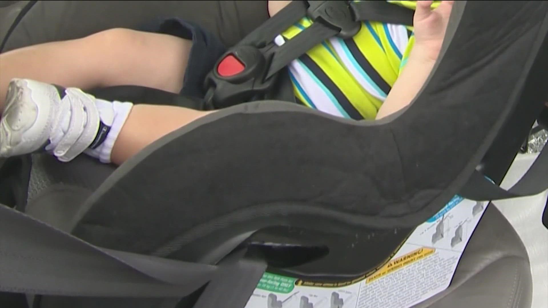 Five kids in the U.S. have died this year after being left in a hot car according to the Department of Transportation.