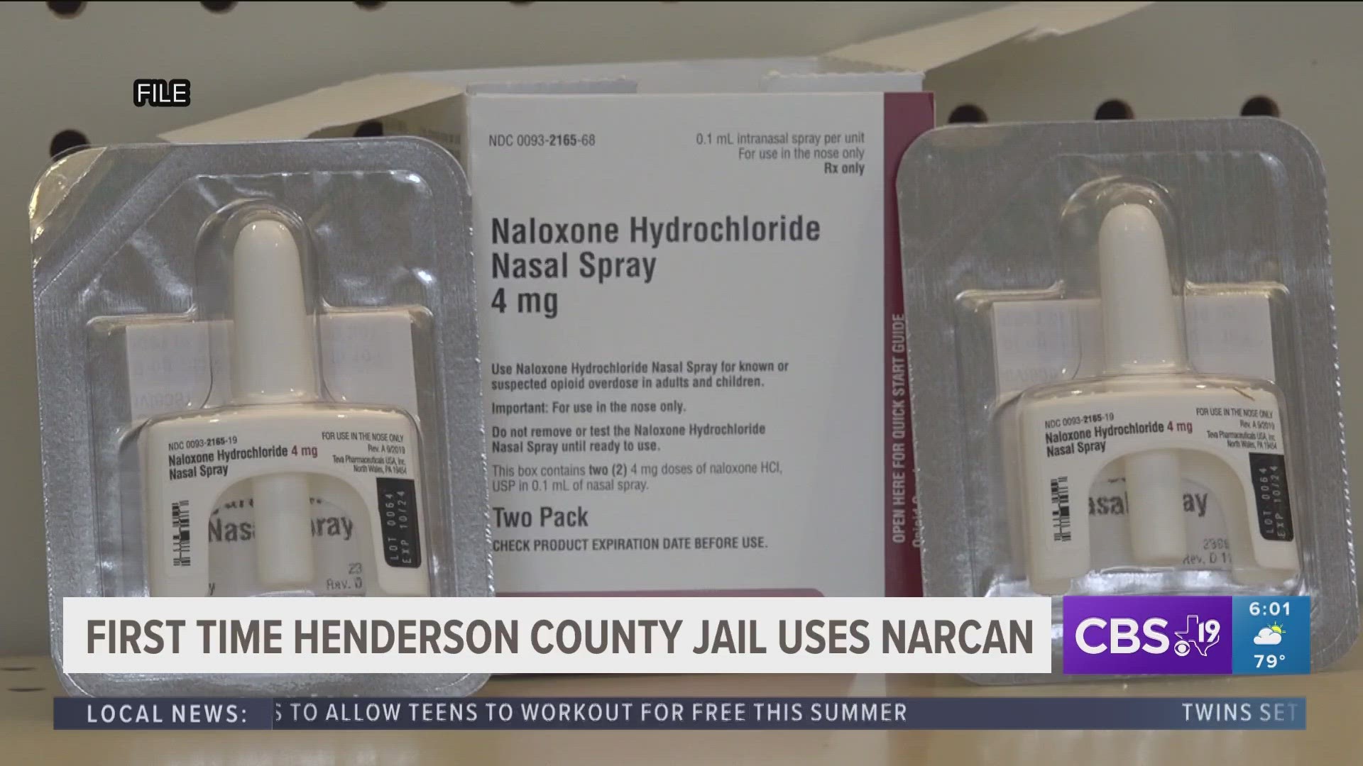 The Henderson County Sheriff’s Office has had Narcan on hand for a few years now, donated by the HOPE project, who also provided deputies training.