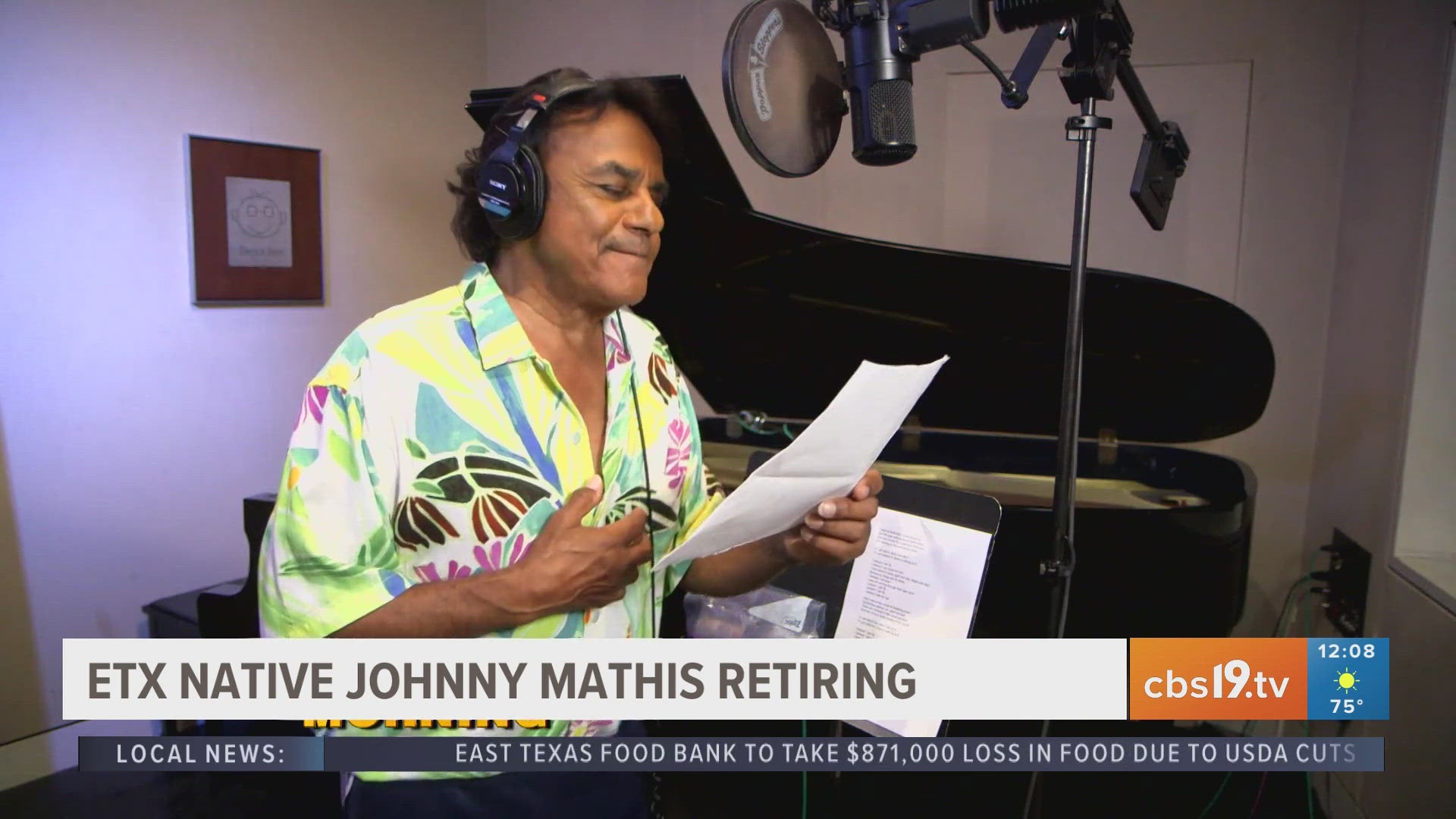 Johnny Mathis announces retirement from live shows, touring | cbs19.tv