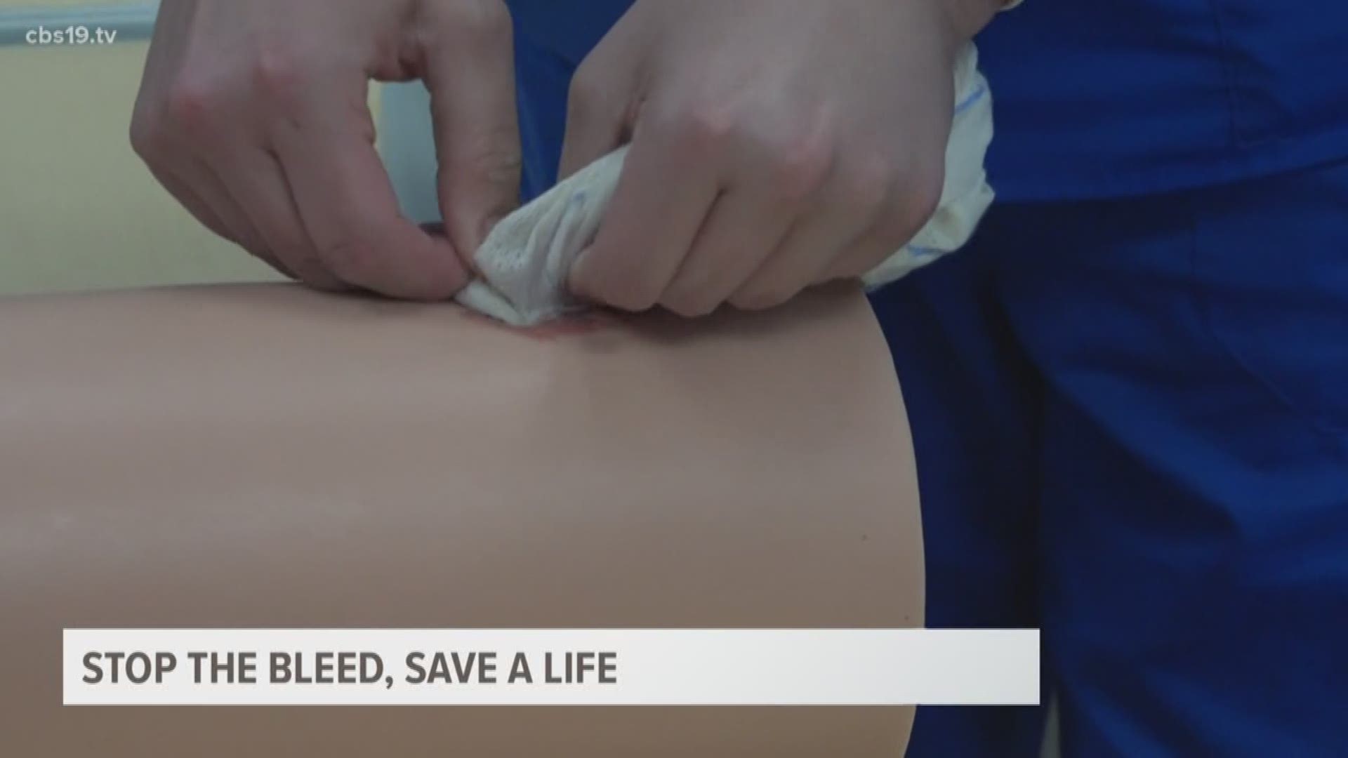 Stop the bleed, save a life