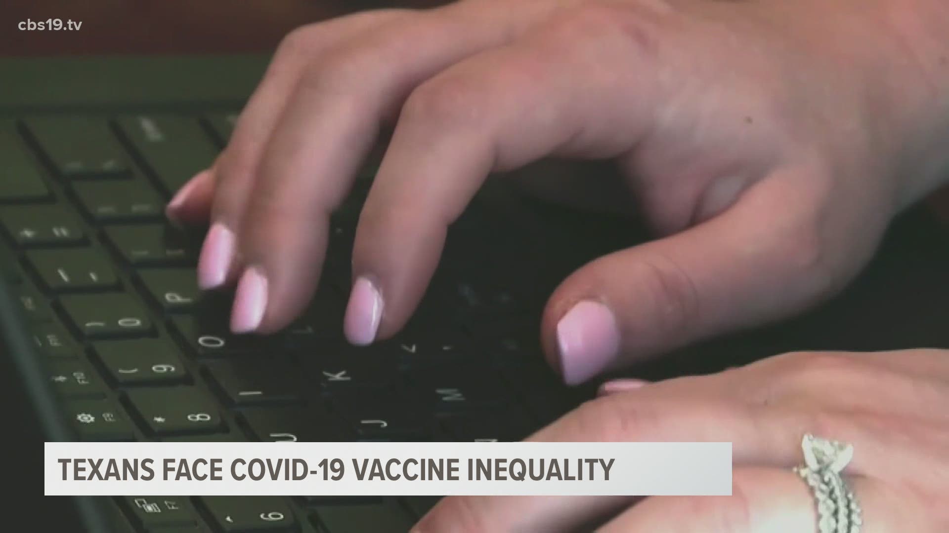 “I went looking for the website to register for COVID-19 vaccinations in Tyler, and couldn't find it,” said Michael Hingson, who is blind.