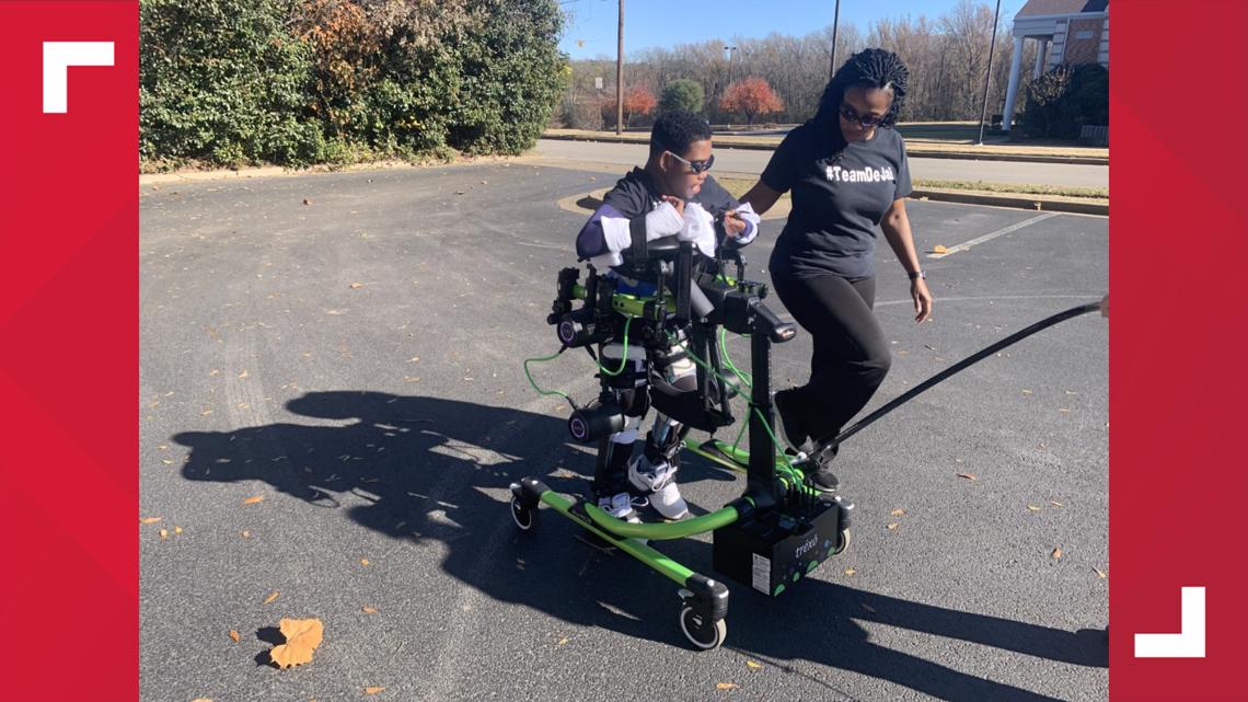 Walking with Faith: Tyler man continues journey to learn to walk - Vimarsana News