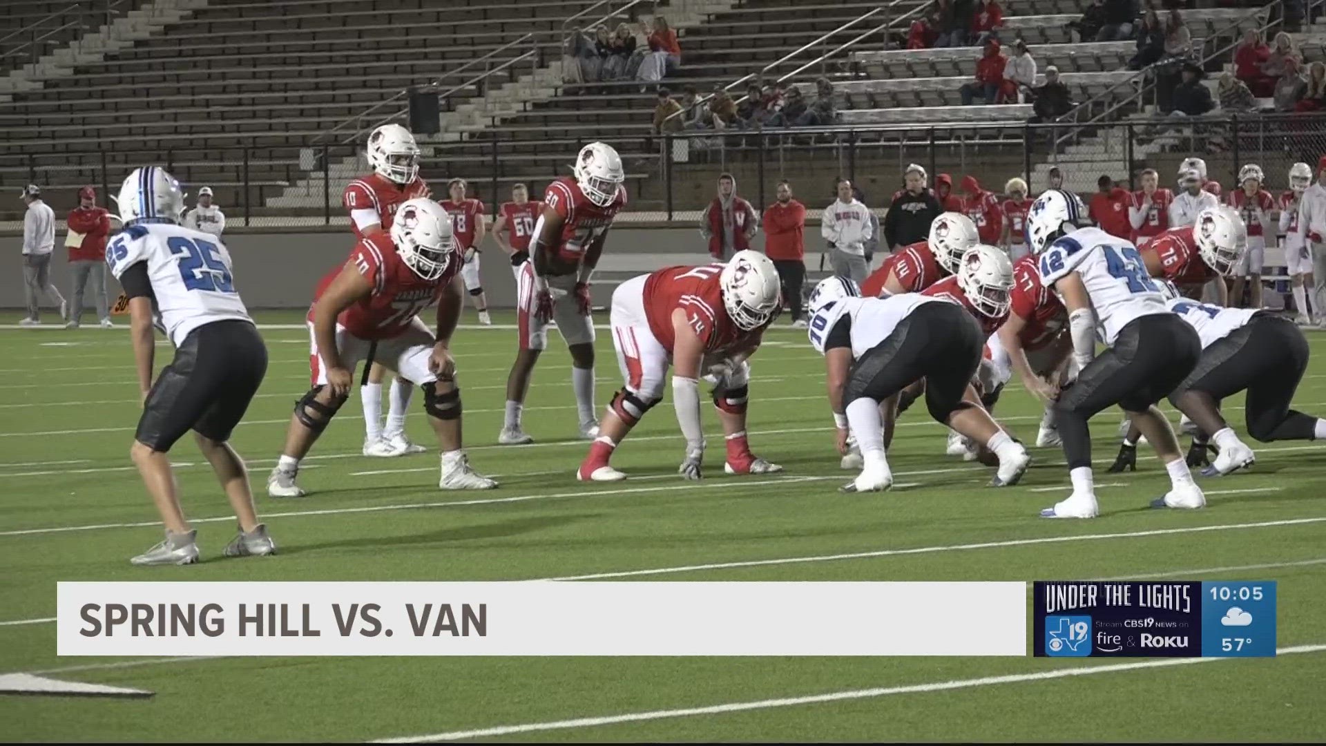 UNDER THE LIGHTS: Spring Hill vs. Van