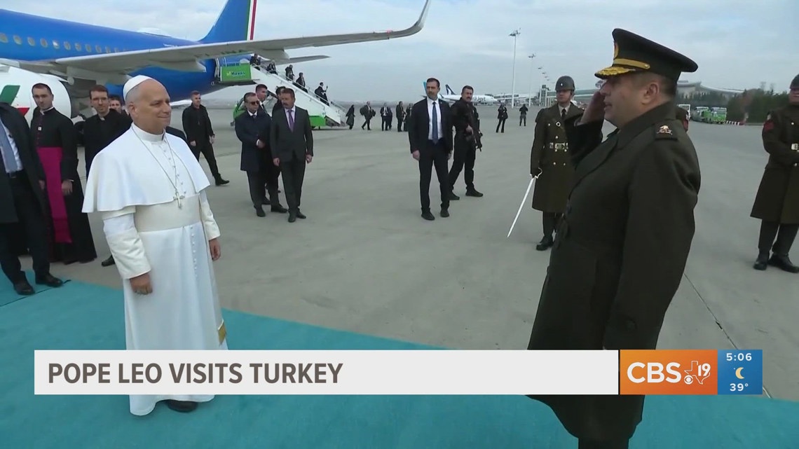 Pope Leo XIV visits Turkey