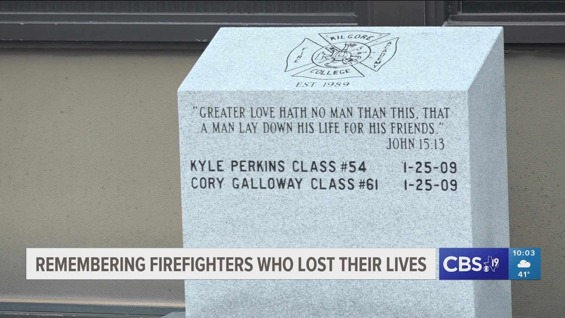 Remembering Kilgore firefighters that lost their lives 14 years ago