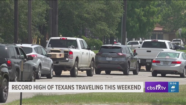 Record high number of Texans traveling over Memorial Day weekend
