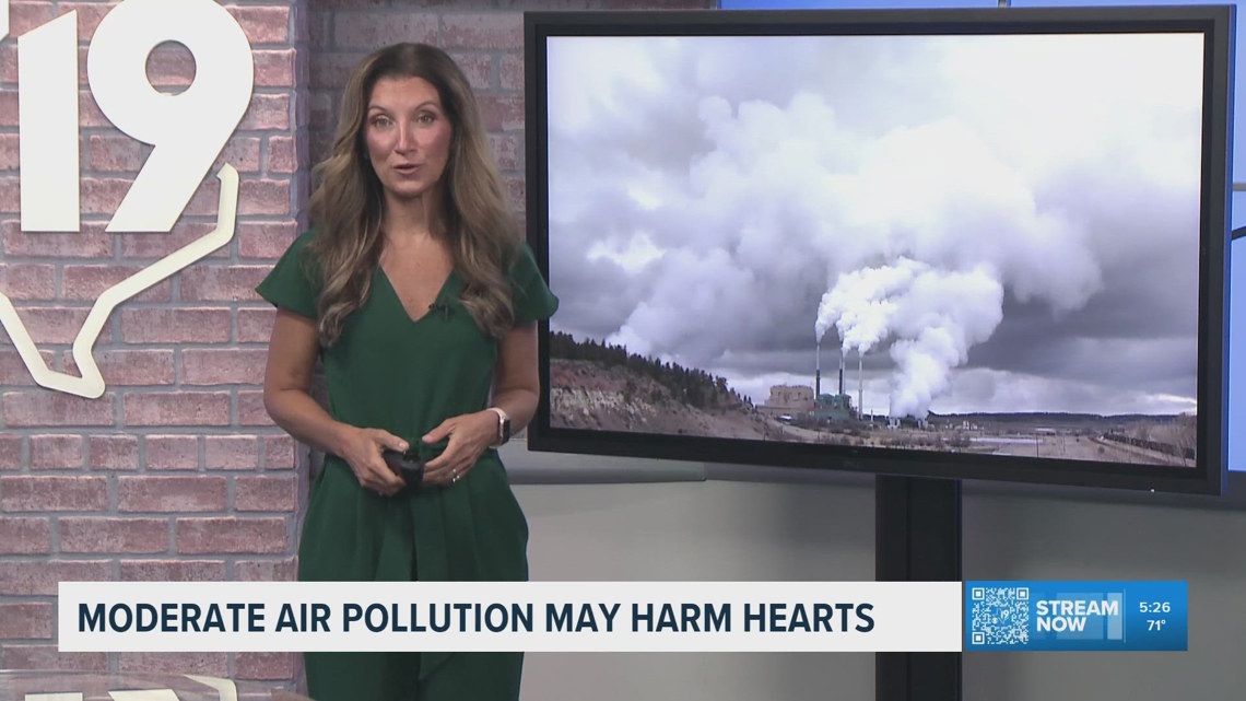 Study links moderate air pollution to early heart damage