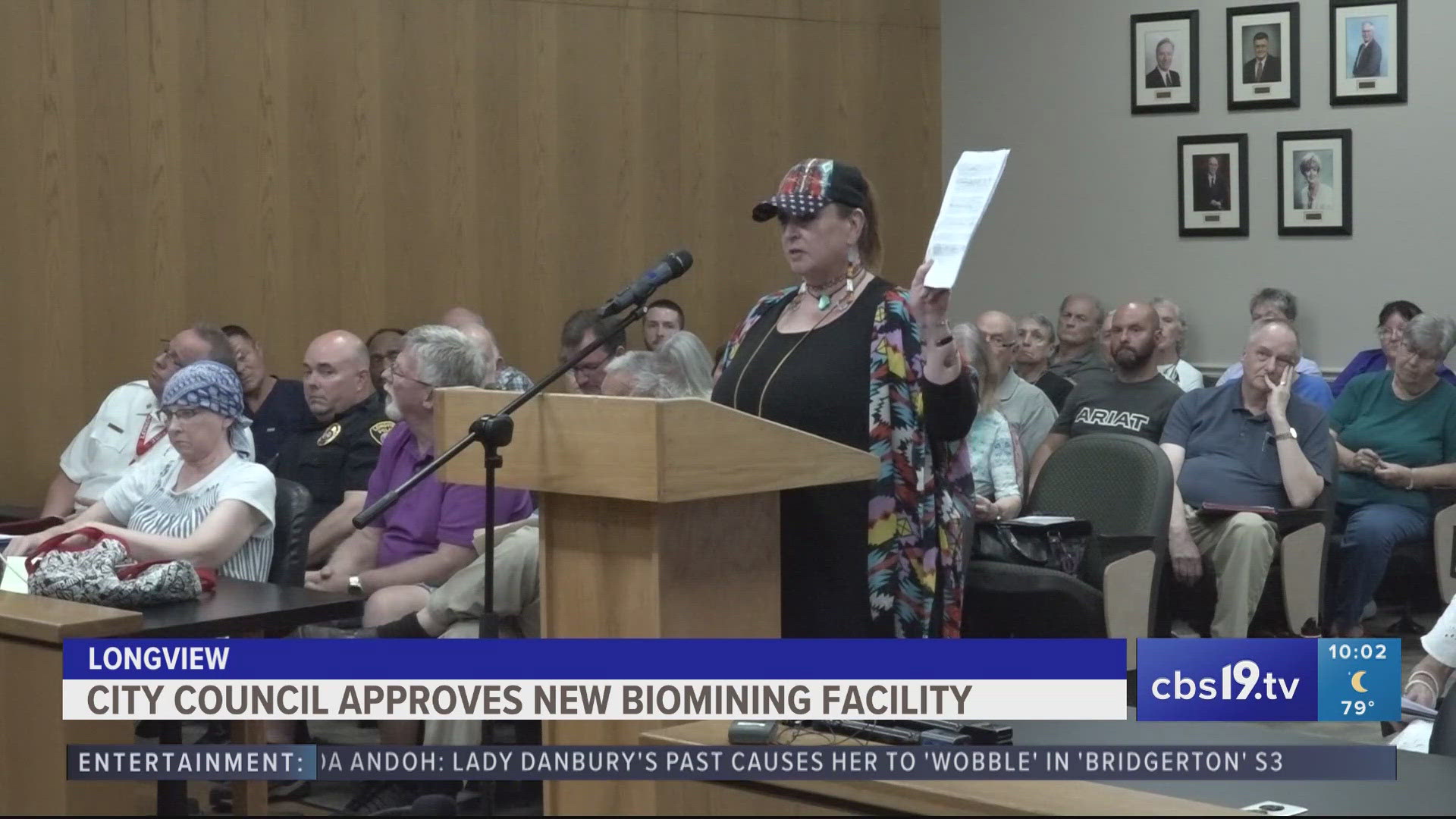 On Thursday night, Longview residents expressed their concern as the Longview city council approved a bio mining facility to take over a residential building.