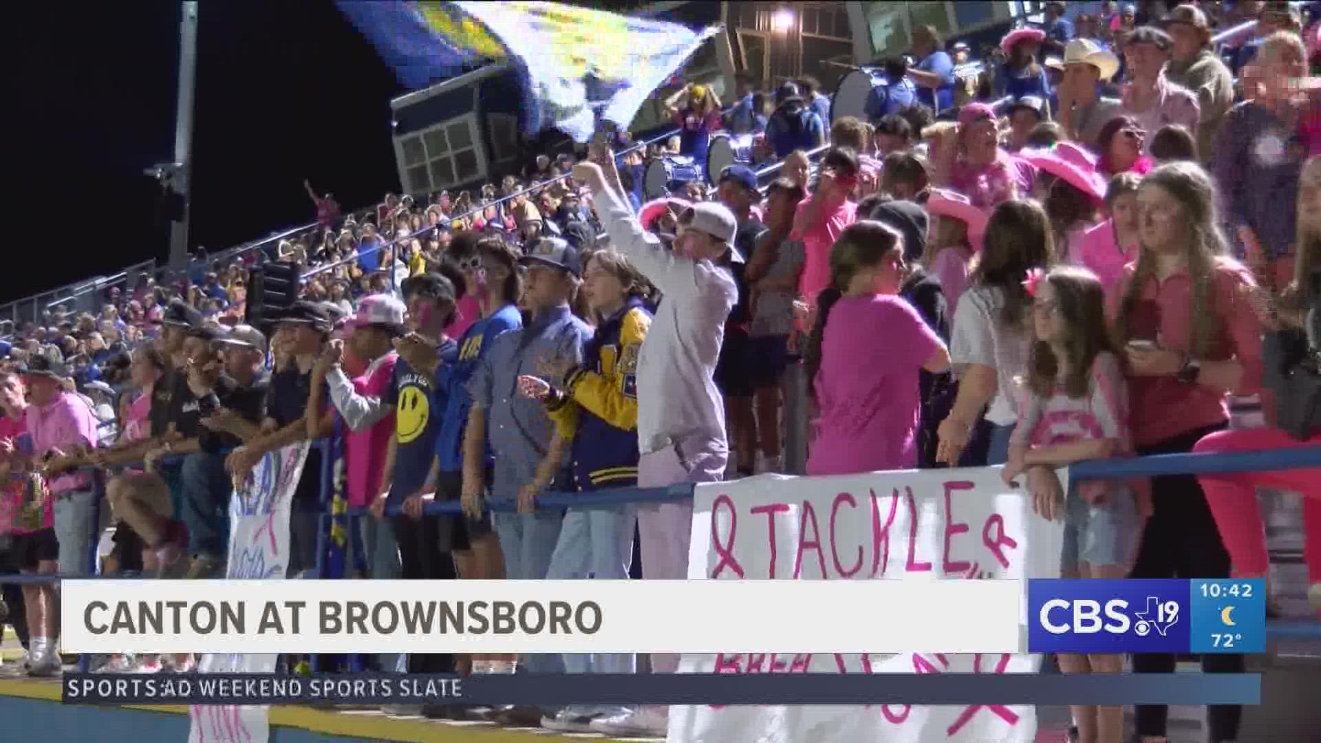 UNDER THE LIGHTS: Canton vs Brownsboro