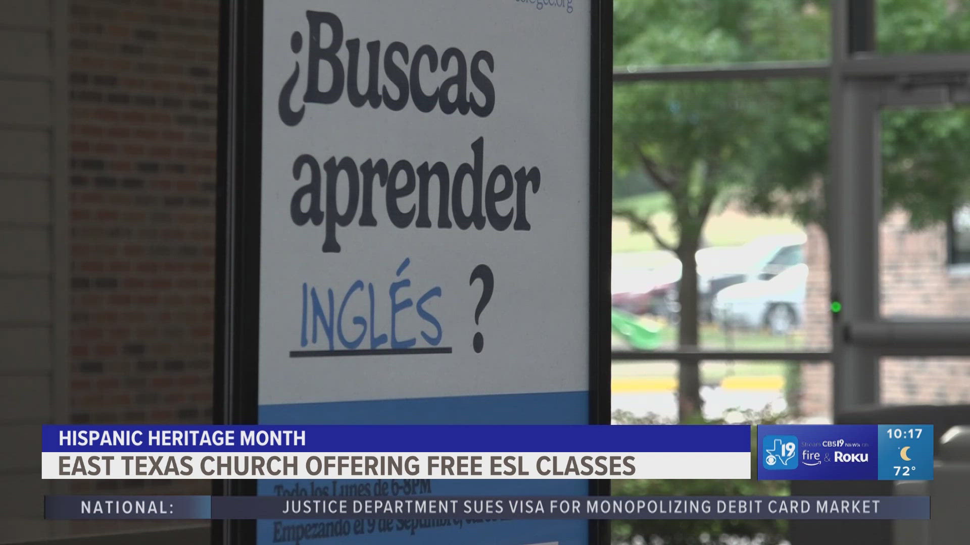 When the program started, the class had about 14 students each. Now, fast forward almost a decade later, classes at Grace en Español have about 40 to 45 students.