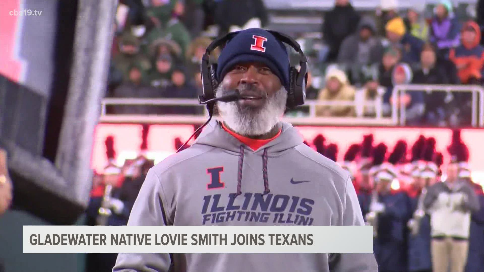 Lovie Smith is coming home to Texas to become the next defensive coordinator of the Houston Texans.