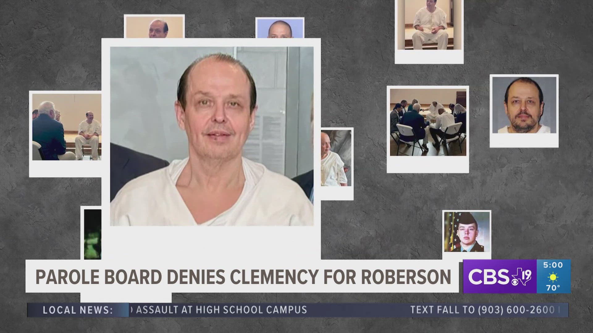 On Wednesday afternoon, the Texas Board of Pardons and Paroles voted against commuting Roberson’s death sentence to life in prison or delaying his execution.