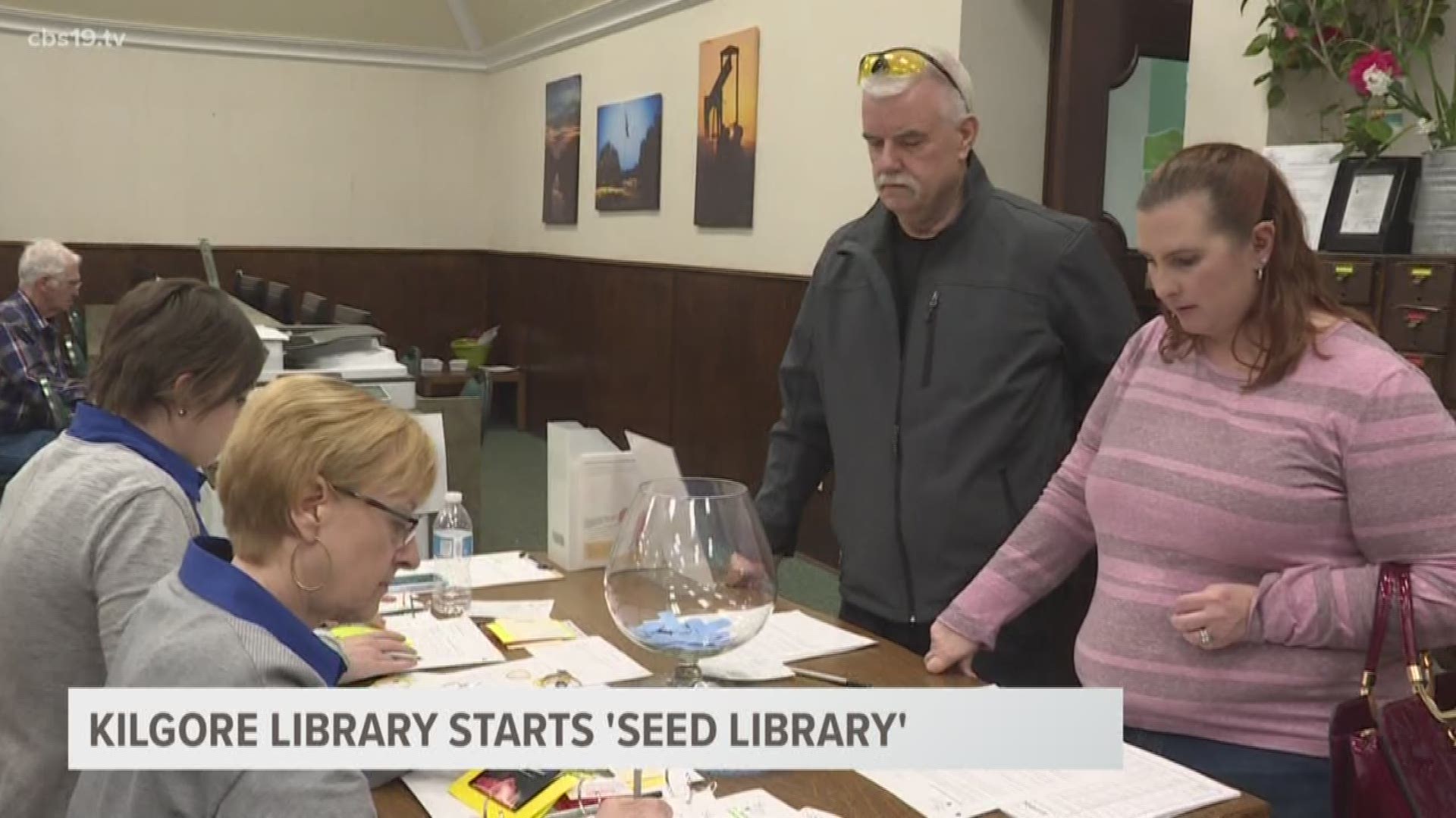 It's not quite Spring, but that's not stopping would-be gardners from checking out the Kilgore Public Library's newest program, the 'seed library.'