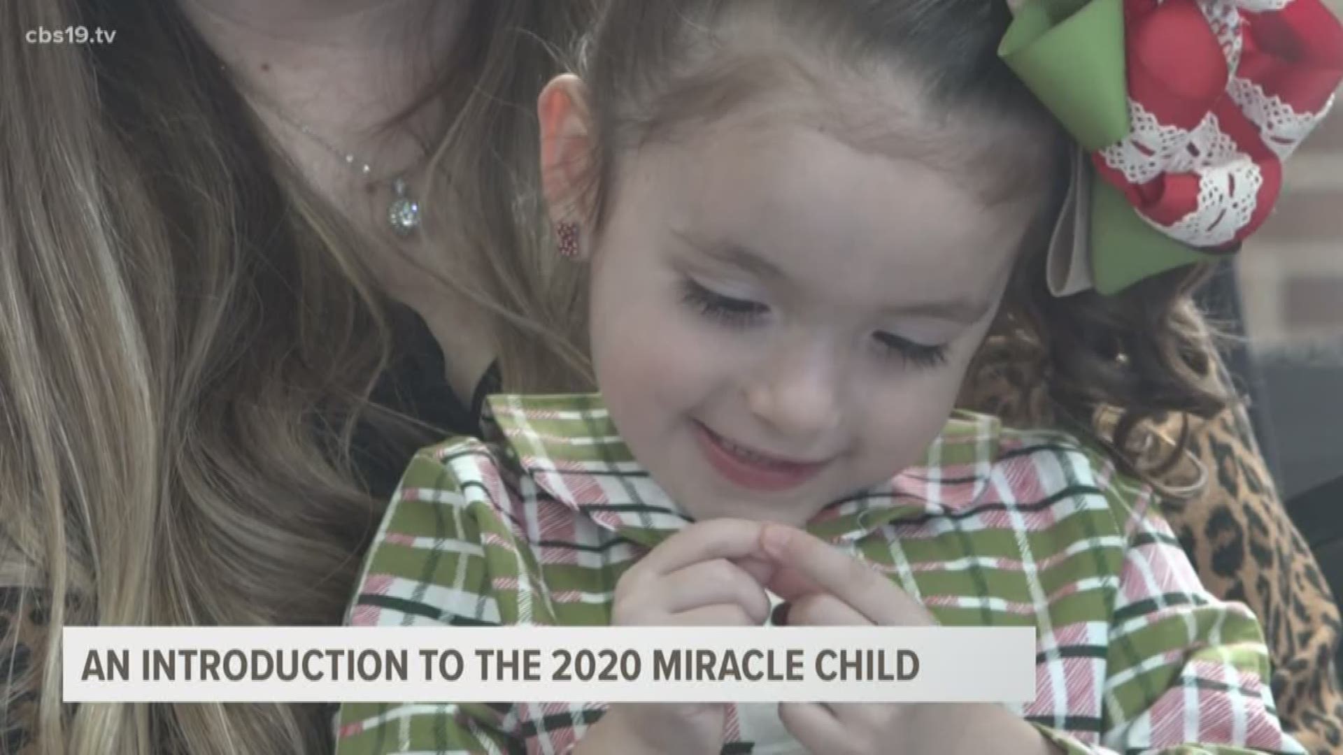 Kimber Jane De La Cruz is the 32nd Miracle Child to be named for CHRISTUS Trinity Mother Frances-Tyler Hospital.