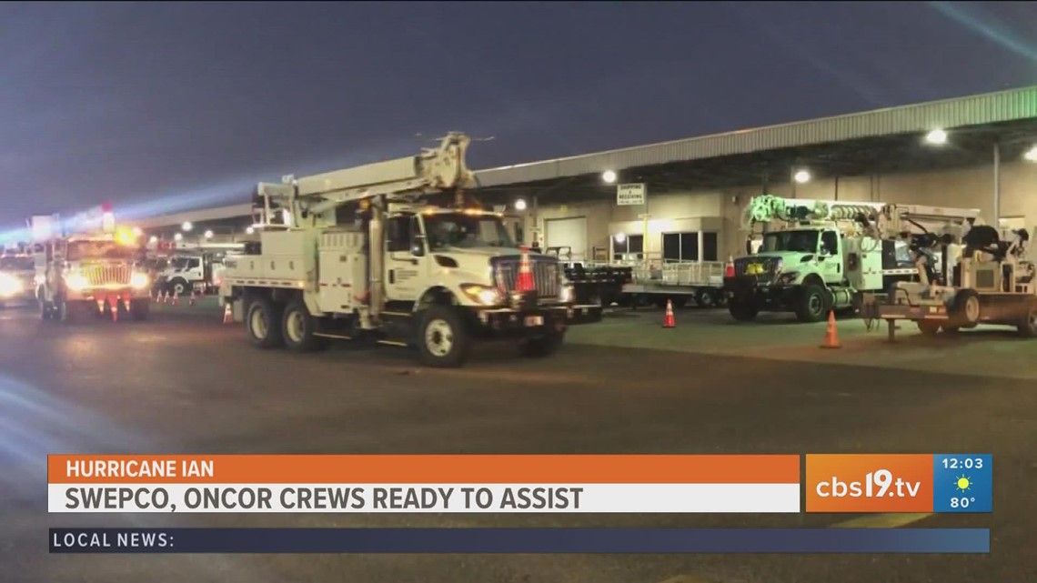 SWEPCO crews heads to Florida during Hurricane Ian cbs19.tv