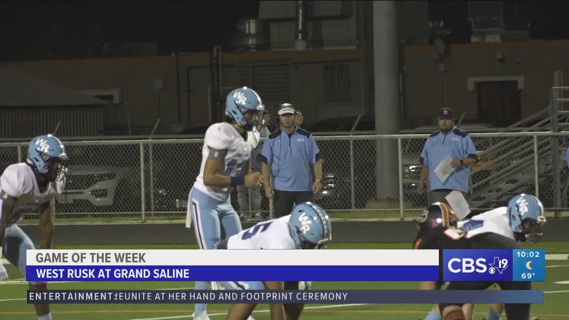 For more East Texas high school football highlights, visit CBS19.tv/Under-The-Lights.