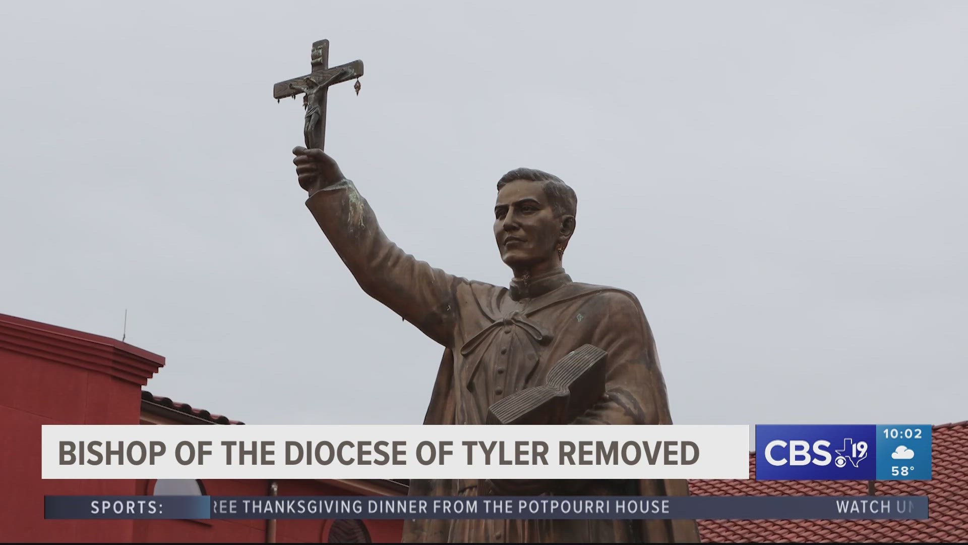 Tyler Bishop Joseph Strickland Removed By Pope Francis