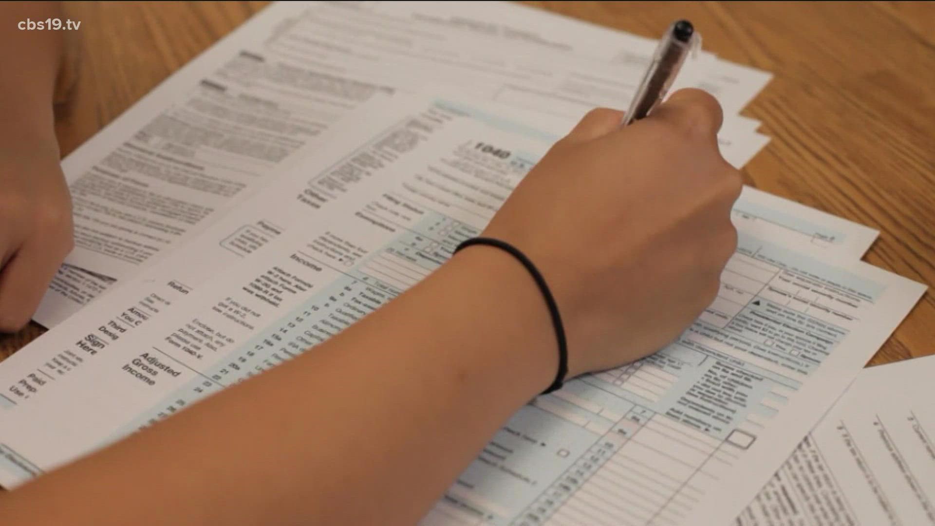You'll need to spend today making sure you have all your paperwork and forms to file your taxes.