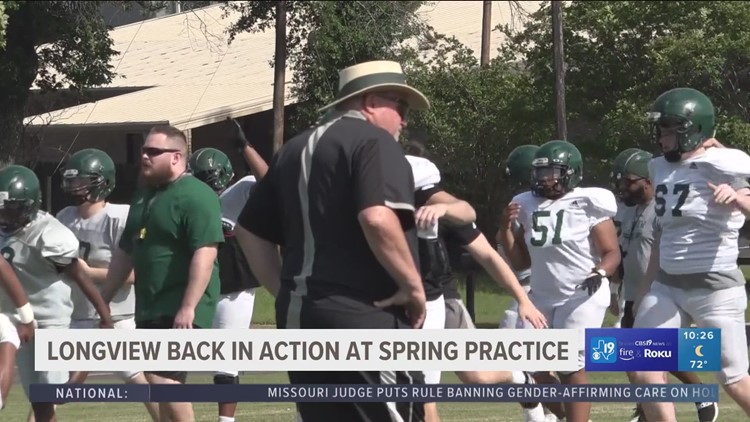 Longview Lobos kick off spring practice to prepare for another big season ahead