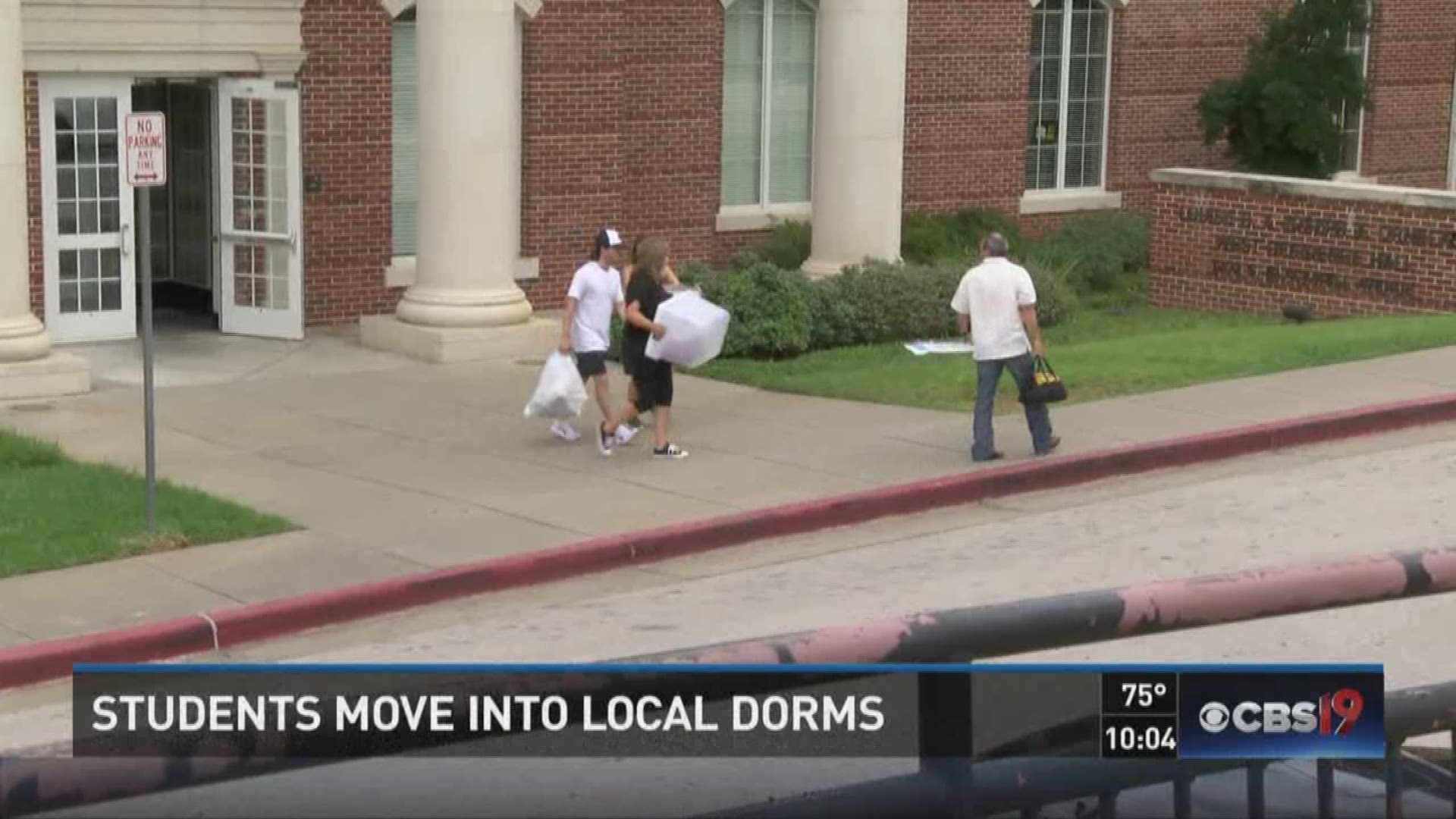 TJC students are moving into their dorms and getting ready for the fall semester.