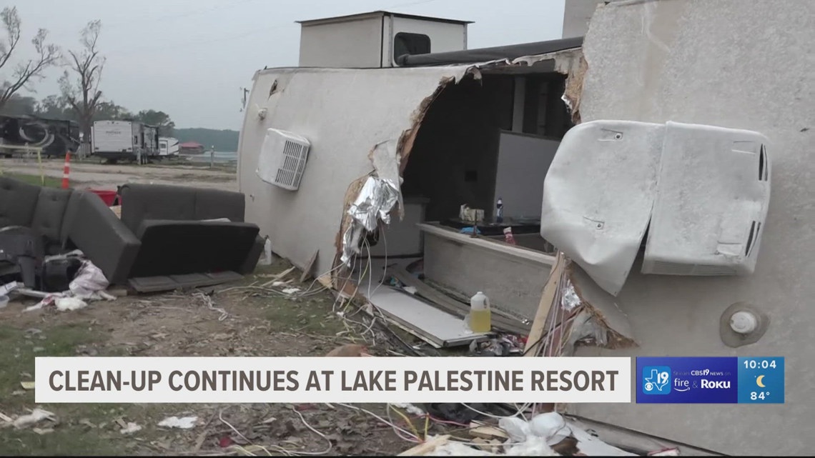Cleanup continues after tornado causes damage near Lake Palestine - Vimarsana News