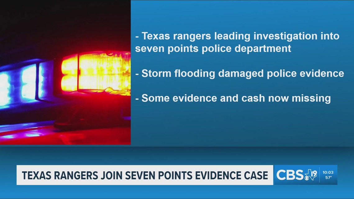 Storm damage at city hall leads to missing evidence, texas rangers investigation