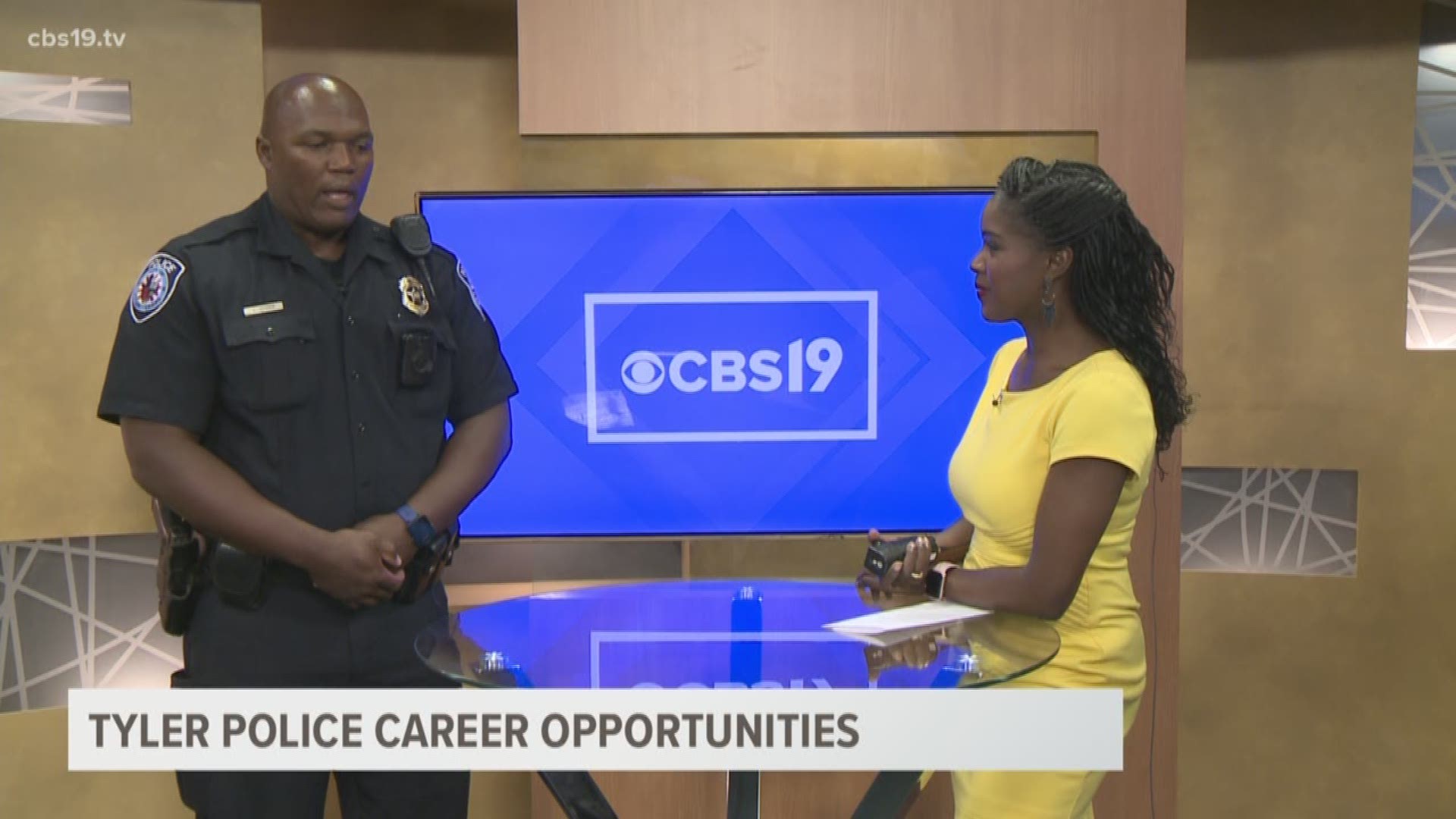 Tyler Police Officer, Shane Jasper joins Tashara Parker to discuss career opportunities with the Tyler Police Department. 