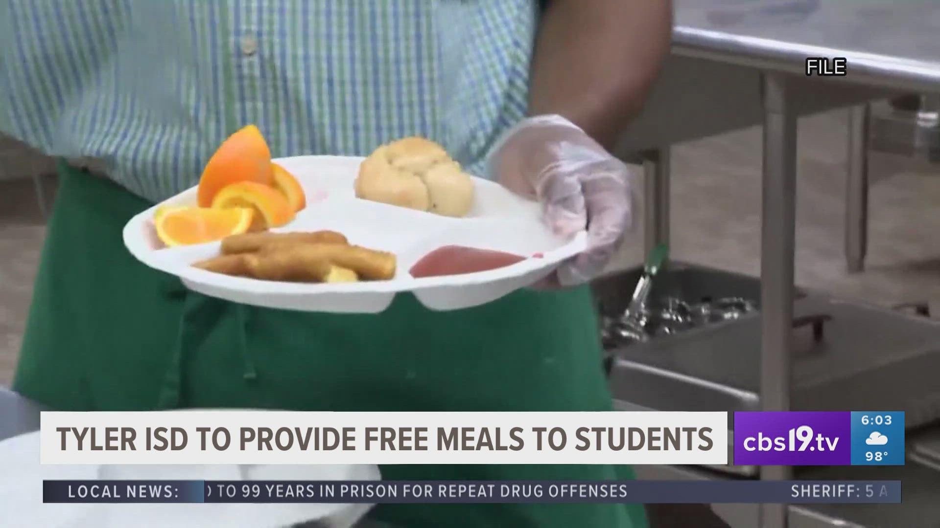 Tyler ISD Food Service Director Victor Olivares said helping students get free meals is crucial to them having the fuel to make it to the end of the school day.