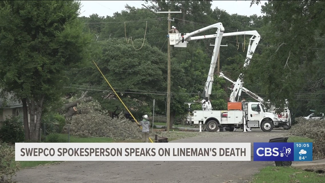 SWEPCO spokesperson speaks on lineman's death in Harrison County cbs19.tv